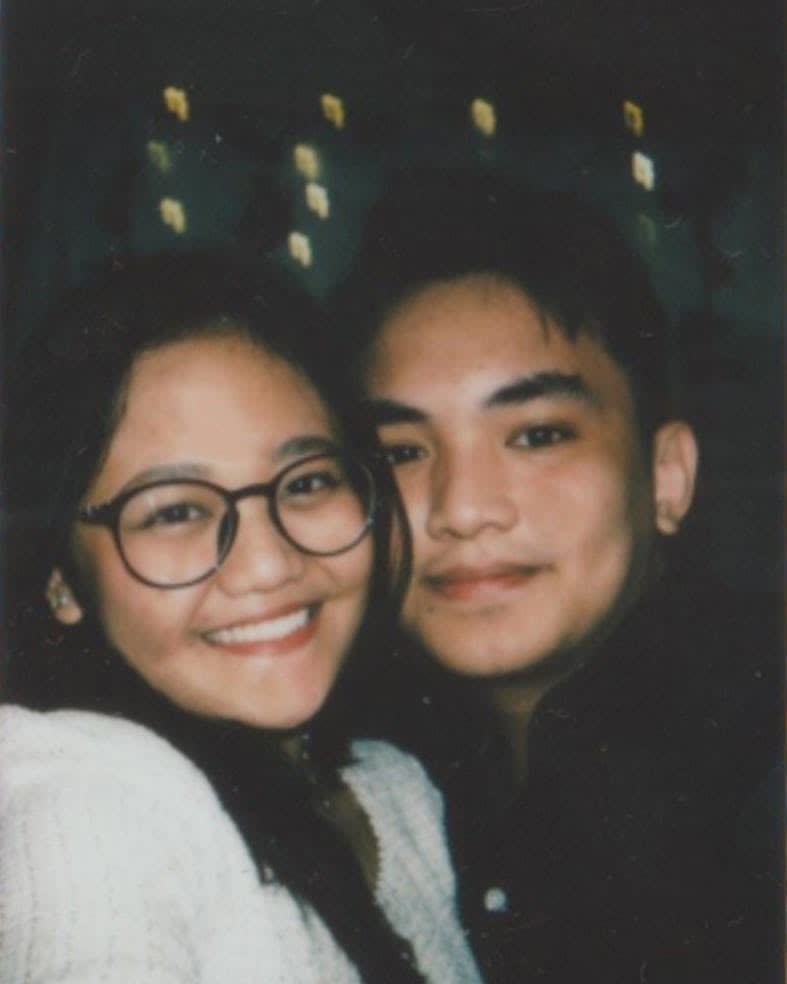 Christian and Alarise instax portrait